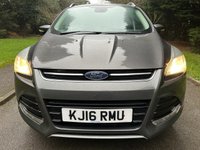 USED 2016 16 FORD KUGA 2.0 TDCi Titanium SUV 5dr Diesel Manual AWD Euro 6 (s/s) (180 ps) Titanium AWD with Service History