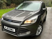 USED 2016 16 FORD KUGA 2.0 TDCi Titanium SUV 5dr Diesel Manual AWD Euro 6 (s/s) (180 ps) Titanium AWD with Service History