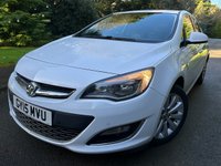USED 2015 15 VAUXHALL ASTRA 1.6i Elite Hatchback 5dr Petrol Manual Euro 6 (115 ps) Heated, Leather Seats