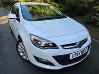 USED 2015 15 VAUXHALL ASTRA 1.6i Elite Hatchback 5dr Petrol Manual Euro 6 (115 ps) Heated, Leather Seats