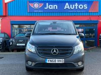USED 2018 68 MERCEDES-BENZ VITO 2.1 116 CDI Progressive Crew Van Double Cab 5dr Diesel G-Tronic+ RWD L2 Euro 6 (s/s) (LWB) (163 ps) 116 Long+Auto+5seats+Ulez