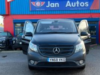 USED 2018 68 MERCEDES-BENZ VITO 2.1 116 CDI Progressive Crew Van Double Cab 5dr Diesel G-Tronic+ RWD L2 Euro 6 (s/s) (LWB) (163 ps) 116 Long+Auto+5seats+Ulez