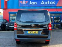 USED 2018 68 MERCEDES-BENZ VITO 2.1 116 CDI Progressive Crew Van Double Cab 5dr Diesel G-Tronic+ RWD L2 Euro 6 (s/s) (LWB) (163 ps) 116 Long+Auto+5seats+Ulez