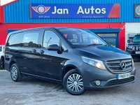 USED 2018 68 MERCEDES-BENZ VITO 2.1 116 CDI Progressive Crew Van Double Cab 5dr Diesel G-Tronic+ RWD L2 Euro 6 (s/s) (LWB) (163 ps) 116 Long+Auto+5seats+Ulez