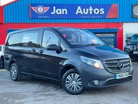 USED 2018 68 MERCEDES-BENZ VITO 2.1 116 CDI Progressive Crew Van Double Cab 5dr Diesel G-Tronic+ RWD L2 Euro 6 (s/s) (LWB) (163 ps) 116 Long+Auto+5seats+Ulez