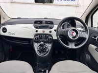 USED 2012 12 FIAT 500 1.2 Lounge Hatchback 3dr Petrol Manual Euro 5 (s/s) (69 bhp) www.suffolkcarcentre.co.uk - Located at Lowestoft