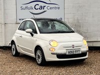 USED 2012 12 FIAT 500 1.2 Lounge Hatchback 3dr Petrol Manual Euro 5 (s/s) (69 bhp) www.suffolkcarcentre.co.uk - Located at Lowestoft
