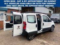 USED 2018 18 FIAT FIORINO 1.3 ADVENTURE FACTORY 5 SEAT EURO 6 COMBI / CREW VAN 75K MILES 6 MNTH WARRANTY, FULL MOT, JUST SERVICED