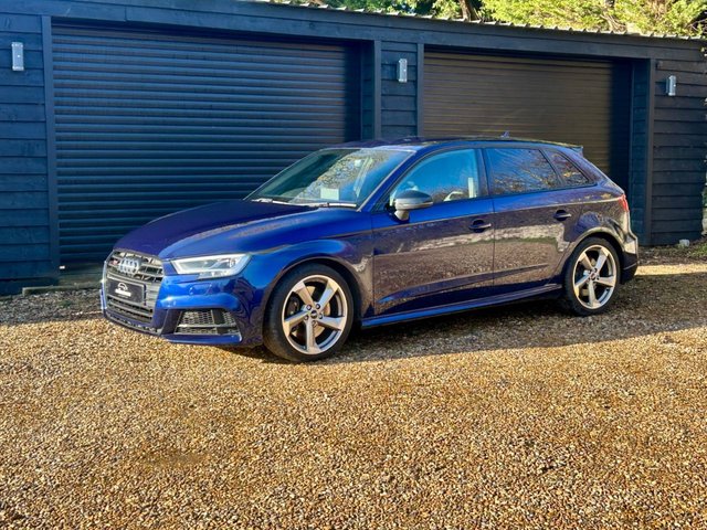 2018 18 Audi S3 2.0 TFSI Black Edition Sportback 5dr Petrol S Tronic quattro Euro 6 (s/s) (300 ps)