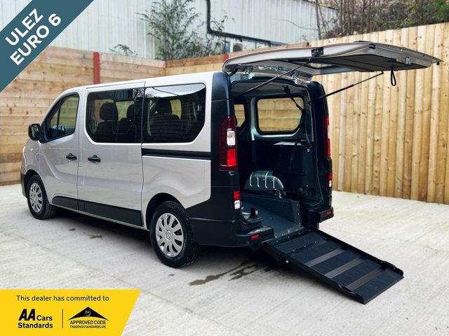 View our Renault Trafic 5 Seat Auto Wheelchair Accessible Disabled Access Vehicle WAV