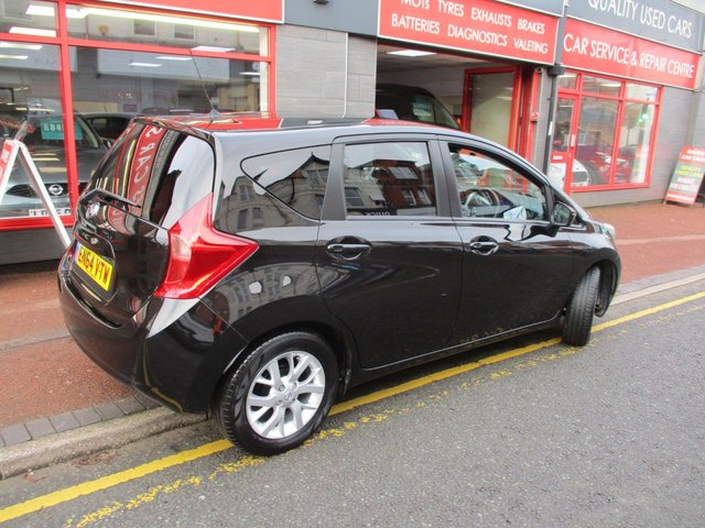 2015 NISSAN NOTE 1.2 12V Acenta Premium Hatchback 5dr Petrol Manual Euro 5 (s/s) (80 ps) £20 ROAD TAX ,8 SERVICES ,12 MONTHS MOT ,6 MONTHS WARRANTY ,2 KEYS ,SAT-NAV ,ALLOYS ,STUNNING EXAMPLE , - Photo 4