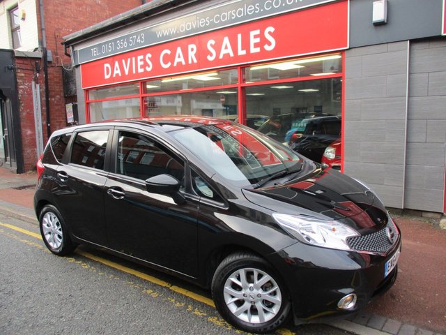2015 NISSAN NOTE 1.2 12V Acenta Premium Hatchback 5dr Petrol Manual Euro 5 (s/s) (80 ps) £20 ROAD TAX ,8 SERVICES ,12 MONTHS MOT ,6 MONTHS WARRANTY ,2 KEYS ,SAT-NAV ,ALLOYS ,STUNNING EXAMPLE ,