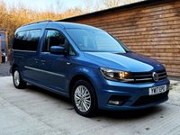 USED 2017 17 VOLKSWAGEN CADDY MAXI LIFE 5 Seat Wheelchair Accessible Disabled Access Vehicle WAV 