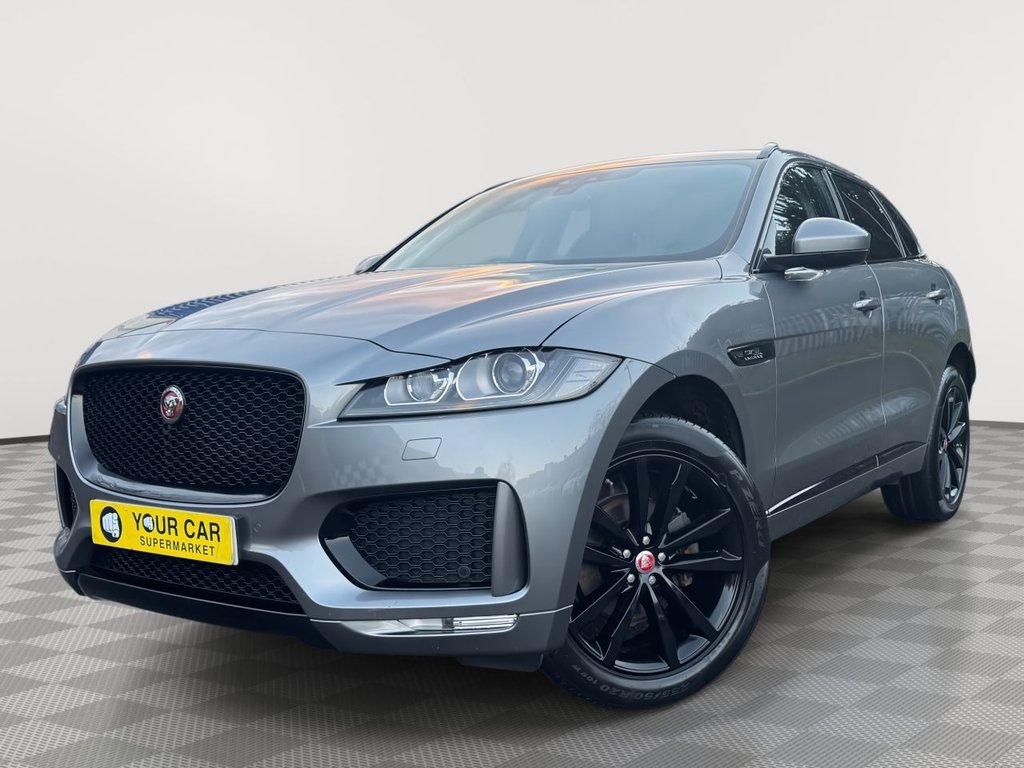 USED 2019 69 JAGUAR F-PACE 2.0 D180 Chequered Flag SUV 5dr Diesel Auto AWD Euro 6 (s/s) (180 ps) 