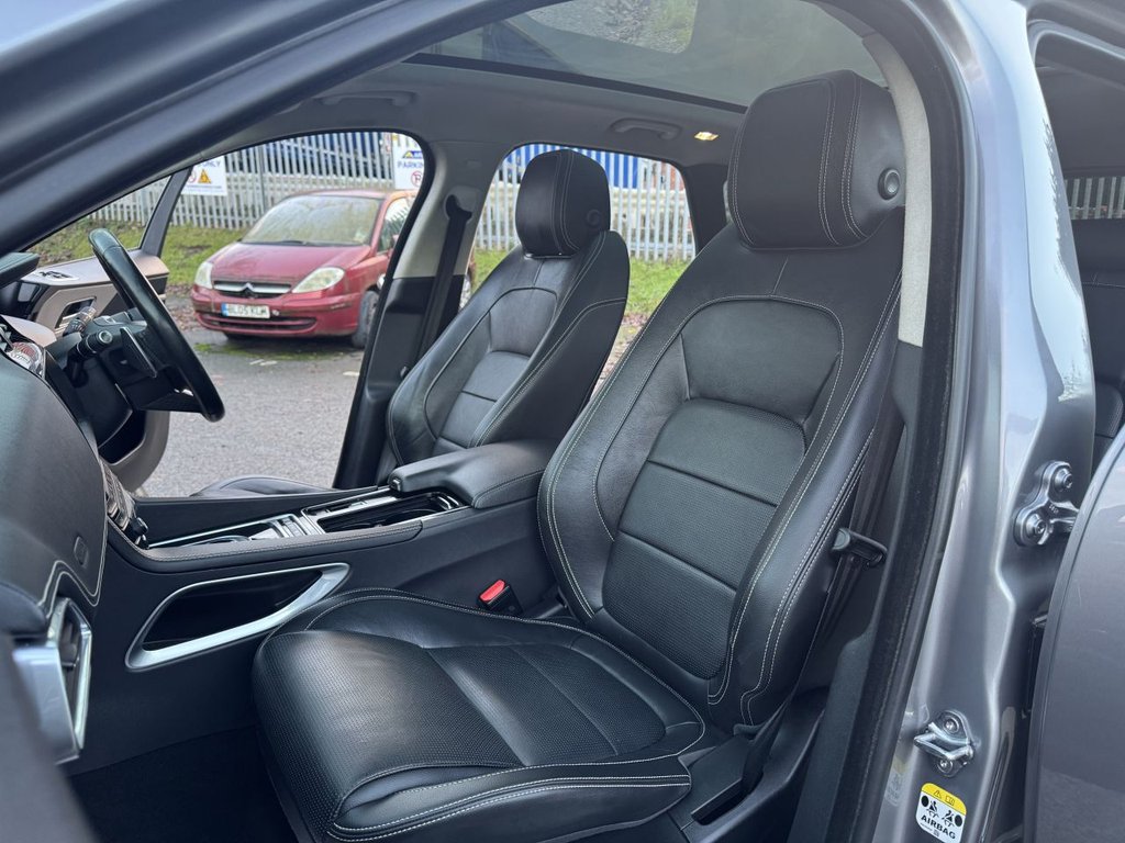 USED 2019 69 JAGUAR F-PACE 2.0 D180 Chequered Flag SUV 5dr Diesel Auto AWD Euro 6 (s/s) (180 ps) 
