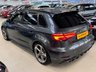 USED 2017 67 AUDI S3 2.0 TFSI BLACK EDITION SPORTBACK 5DR PETROL S TRONIC QUATTRO EURO 6 (S/S) (300 PS) 