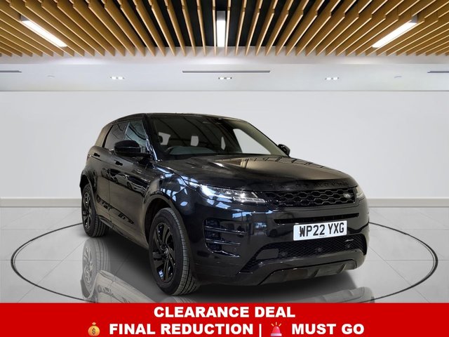 2022 22 LAND ROVER RANGE ROVER EVOQUE 2.0 P250 MHEV R-Dynamic S SUV 5dr Petrol Auto 4WD Euro 6 (s/s) (249 ps) | &pound;450 Extras-RESERVE FOR &pound;99