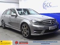 USED 2013 13 MERCEDES-BENZ C-CLASS 2.1 C220 CDI BlueEfficiency AMG Sport Plus Estate 5dr Diesel G-Tronic+ Euro 5 (s/s) (170 ps) Satellite Navigation - Heated Seats - Parking Sensors