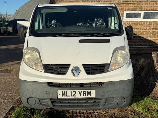 2012 RENAULT TRAFIC 2.0 DCI SL27 ECO PANEL VAN 3DR DIESEL MANUAL L1 H1 PHASE... photo