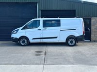 USED 2021 71 FORD TRANSIT CUSTOM 2.0 320 EcoBlue Leader Crew Van Double Cab 5dr Diesel Manual L2 H1 Euro 6 (s/s) (130 ps) 