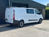 USED 2021 71 FORD TRANSIT CUSTOM 2.0 320 EcoBlue Leader Crew Van Double Cab 5dr Diesel Manual L2 H1 Euro 6 (s/s) (130 ps) 