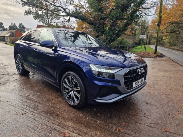 2019 19 Audi Q8 3.0 TDI V6 50 S line SUV 5dr Diesel Tiptronic quattro Euro 6 (s/s) (286 ps)