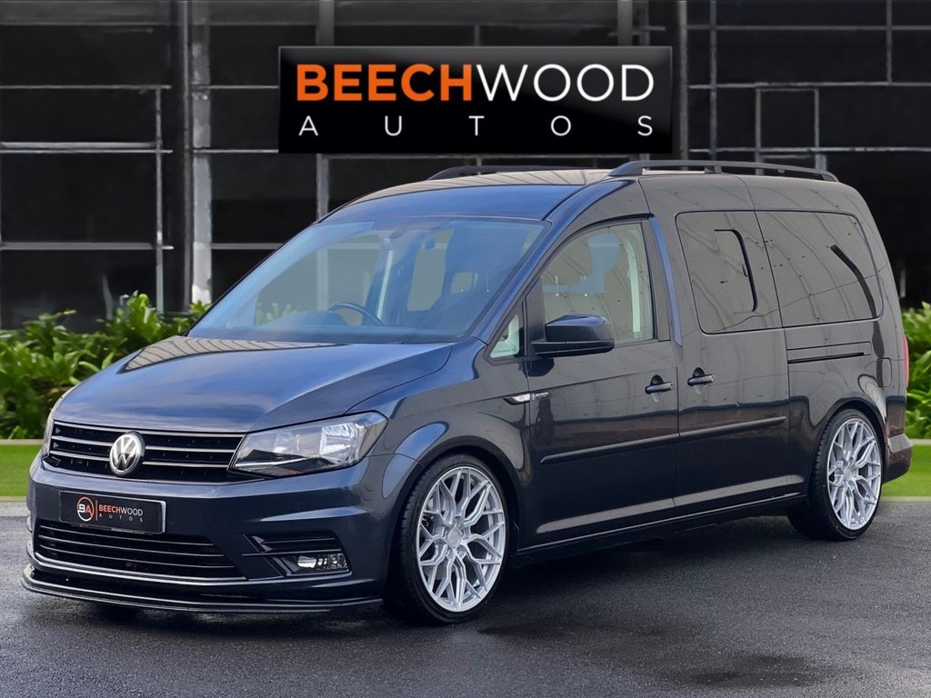 USED 2017 17 VOLKSWAGEN CADDY MAXI LIFE 2.0 TDI BlueMotion Tech MPV 5dr Diesel DSG Euro 6 (s/s) (150 ps) 150+ VEHICLES IN STOCK!