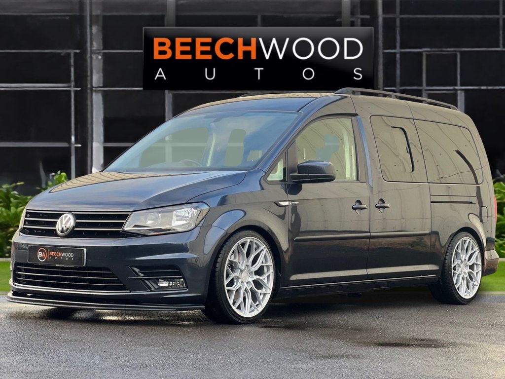 USED 2017 17 VOLKSWAGEN CADDY MAXI LIFE 2.0 TDI BlueMotion Tech MPV 5dr Diesel DSG Euro 6 (s/s) (150 ps) 150+ VEHICLES IN STOCK!