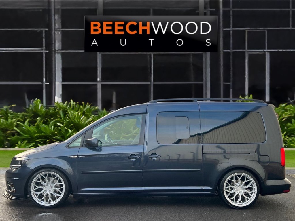 USED 2017 17 VOLKSWAGEN CADDY MAXI LIFE 2.0 TDI BlueMotion Tech MPV 5dr Diesel DSG Euro 6 (s/s) (150 ps) 150+ VEHICLES IN STOCK!