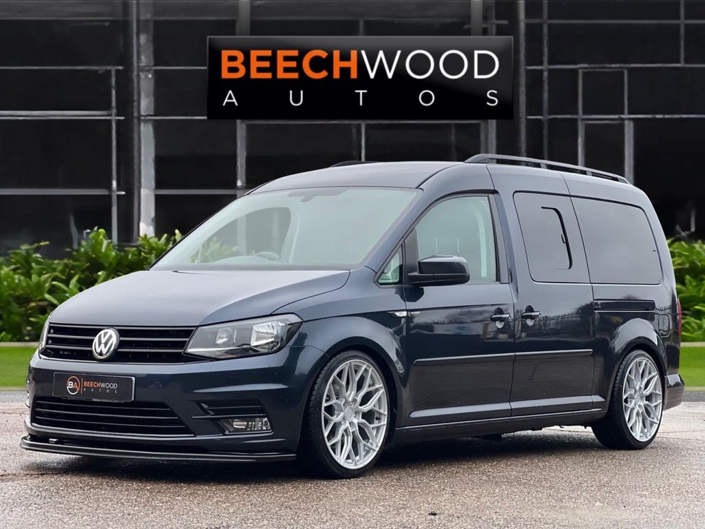 USED 2017 17 VOLKSWAGEN CADDY MAXI LIFE 2.0 TDI BlueMotion Tech MPV 5dr Diesel DSG Euro 6 (s/s) (150 ps) 150+ VEHICLES IN STOCK!