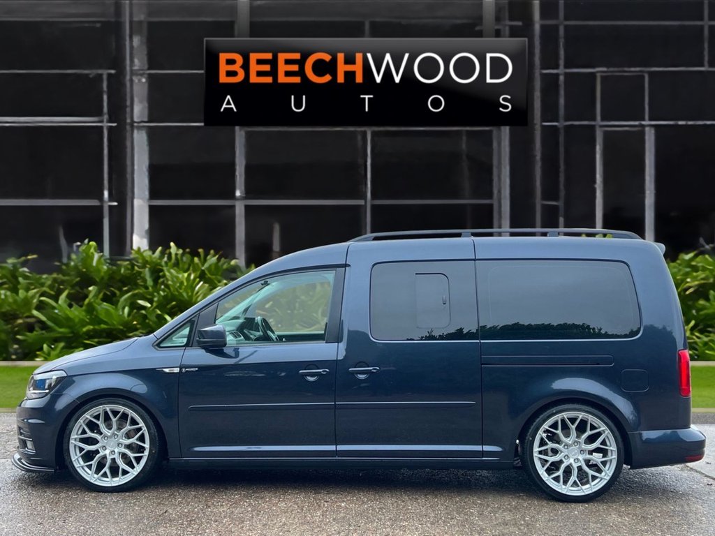 USED 2017 17 VOLKSWAGEN CADDY MAXI LIFE 2.0 TDI BlueMotion Tech MPV 5dr Diesel DSG Euro 6 (s/s) (150 ps) 150+ VEHICLES IN STOCK!