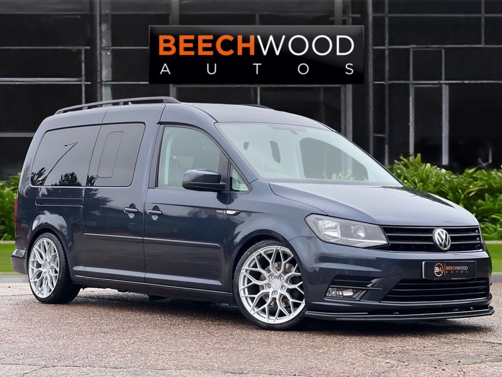 USED 2017 17 VOLKSWAGEN CADDY MAXI LIFE 2.0 TDI BlueMotion Tech MPV 5dr Diesel DSG Euro 6 (s/s) (150 ps) 150+ VEHICLES IN STOCK!