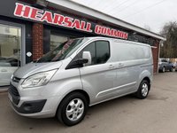USED 2017 66 FORD TRANSIT CUSTOM 2.0 TDCi 290 Limited Panel Van 5dr Diesel Manual L1 H2 (172 g/km, 168 bhp) 12 MONTHS MOT HPI CLEAR  2 KEYS