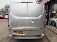 USED 2017 66 FORD TRANSIT CUSTOM 2.0 TDCi 290 Limited Panel Van 5dr Diesel Manual L1 H2 (172 g/km, 168 bhp) 12 MONTHS MOT HPI CLEAR  2 KEYS