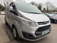 USED 2017 66 FORD TRANSIT CUSTOM 2.0 TDCi 290 Limited Panel Van 5dr Diesel Manual L1 H2 (172 g/km, 168 bhp) 12 MONTHS MOT HPI CLEAR  2 KEYS