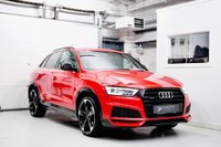 USED 2017 17 AUDI Q3 2.0 TFSI Black Edition S Tronic quattro Euro 6 (s/s) 5dr FULL GREY LEATHER | 1 OWNER