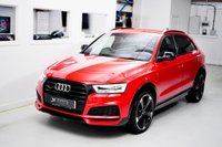 USED 2017 17 AUDI Q3 2.0 TFSI Black Edition S Tronic quattro Euro 6 (s/s) 5dr FULL GREY LEATHER | 1 OWNER