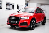 USED 2017 17 AUDI Q3 2.0 TFSI Black Edition S Tronic quattro Euro 6 (s/s) 5dr FULL GREY LEATHER | 1 OWNER
