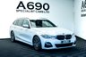 USED 2021 71 BMW 3 SERIES 2.0 330i M Sport Touring 5dr Petrol Auto Euro 6 (s/s) (258 ps) Black Vernasca Heated Leather