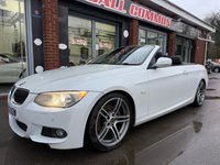 USED 2010 10 BMW 3 SERIES 3.0 325i M Sport Convertible 2dr Petrol Steptronic Euro 5 (218 ps) LEATHER~BLUETOOTH~CRUISE~PARK SENS