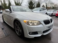 USED 2010 10 BMW 3 SERIES 3.0 325i M Sport Convertible 2dr Petrol Steptronic Euro 5 (218 ps) LEATHER~BLUETOOTH~CRUISE~PARK SENS