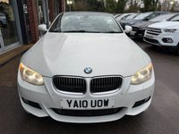 USED 2010 10 BMW 3 SERIES 3.0 325i M Sport Convertible 2dr Petrol Steptronic Euro 5 (218 ps) LEATHER~BLUETOOTH~CRUISE~PARK SENS