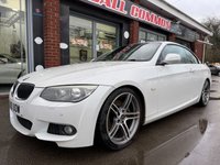 USED 2010 10 BMW 3 SERIES 3.0 325i M Sport Convertible 2dr Petrol Steptronic Euro 5 (218 ps) LEATHER~BLUETOOTH~CRUISE~PARK SENS