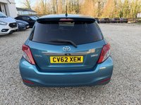 USED 2012 62 TOYOTA YARIS 1.33 Dual VVT-i SR Hatchback 5dr Petrol Multidrive S Euro 5 (101 ps) LOW MILES TOYOTA SH  2 KEYS