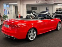 USED 2012 62 AUDI S5 3.0 TFSI V6 Cabriolet 2dr Petrol S Tronic quattro Euro 5 (s/s) (333 ps) UK DELIVERY FLAT FEE &pound;250 (SUBJECT TO DEAL) *OVER 100 IMAGES ON OUR WEBSITE*BESPOKE FINANCE ARRANGED*PART EXCHANGE WELCOME*ALL VEHICLES HPI CLEAR