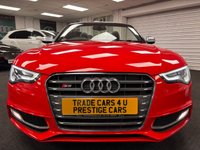 USED 2012 62 AUDI S5 3.0 TFSI V6 Cabriolet 2dr Petrol S Tronic quattro Euro 5 (s/s) (333 ps) UK DELIVERY FLAT FEE &pound;250 (SUBJECT TO DEAL) *OVER 100 IMAGES ON OUR WEBSITE*BESPOKE FINANCE ARRANGED*PART EXCHANGE WELCOME*ALL VEHICLES HPI CLEAR