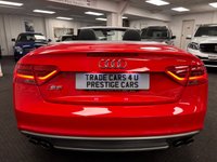 USED 2012 62 AUDI S5 3.0 TFSI V6 Cabriolet 2dr Petrol S Tronic quattro Euro 5 (s/s) (333 ps) UK DELIVERY FLAT FEE &pound;250 (SUBJECT TO DEAL) *OVER 100 IMAGES ON OUR WEBSITE*BESPOKE FINANCE ARRANGED*PART EXCHANGE WELCOME*ALL VEHICLES HPI CLEAR