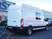 USED 2022 72 FORD TRANSIT 350 RWD 2.0 EBL 130 BHP LONG H3 EXTRA HIGH CREWCAB  AIR CON | 6 SEATER | EXTRA HIGH ROOF