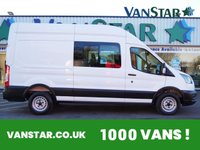 USED 2022 72 FORD TRANSIT 350 RWD 2.0 EBL 130 BHP LONG H3 EXTRA HIGH CREWCAB  AIR CON | 6 SEATER | EXTRA HIGH ROOF