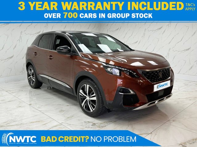 2018 3008 1.6 BLUEHDI GT LINE SUV 5DR DIESEL MANUAL EURO 6 S S... photo